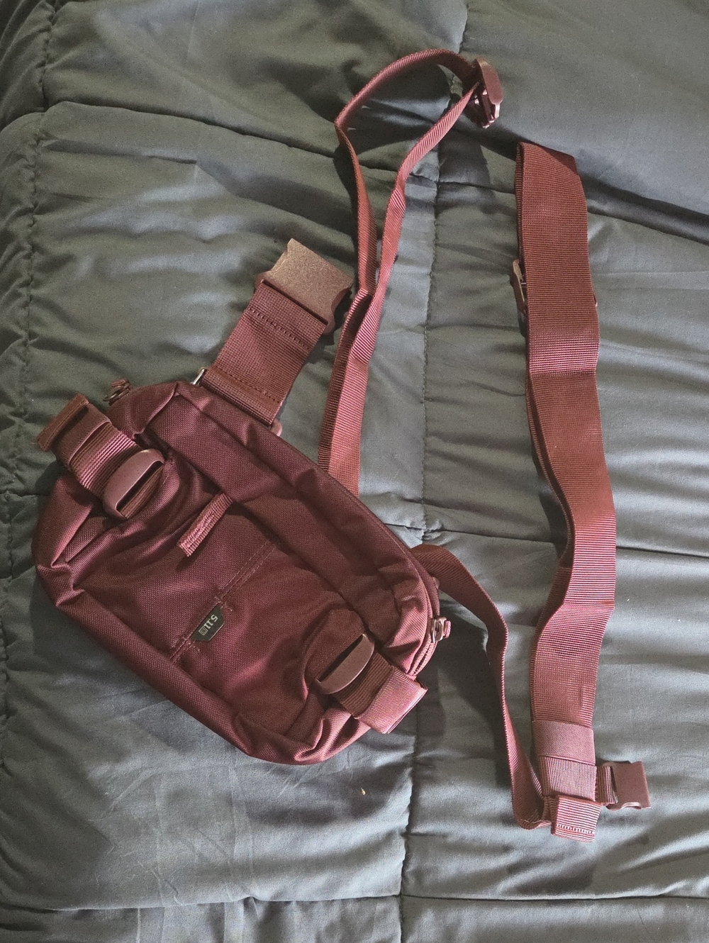 5.11 Tactical Burgundy Sling Belt Bag